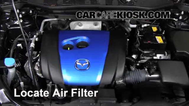 2013 Mazda CX-5 Sport 2.0L 4 Cyl. Filtre à air (moteur) Changement